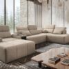 Mindy V Corner Sofa, elegant overall view with modern design