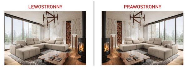 Mindy X corner sofa, fully unfolded sleeping area, large bed