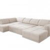 RAVELLO VI corner sofa from an elevated view, highlighting its spacious design.