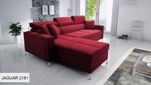 Close-up of a pet-proof fabric option for the SIDE I MINI sofa