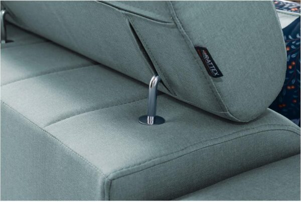 Top-down view of BALTICO sofa showcasing its spacious design