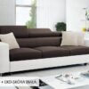 BALTICO sofa demonstrating its spacious seating area