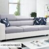 BALTICO sofa featuring its elegant silhouette