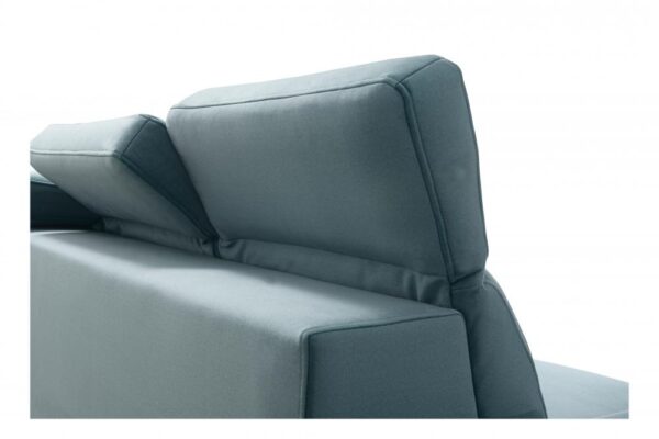 BARTONE sofa from side, showing depth