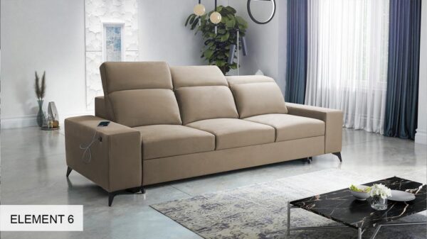 BARTONE sofa in a bright, modern interior