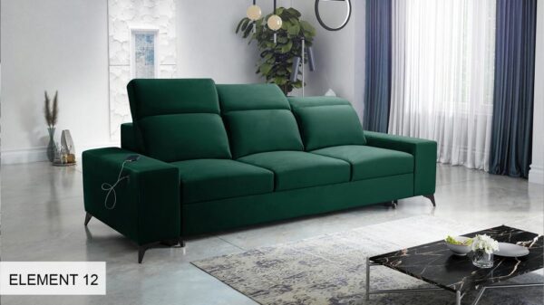 Comfortable BARTONE sofa, plush cushions
