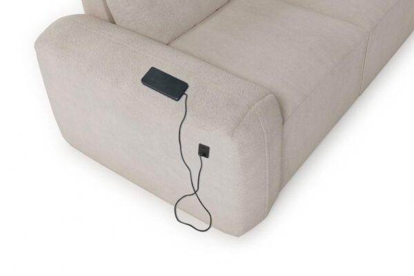 BERNO sofa bed in a modern living room setting.