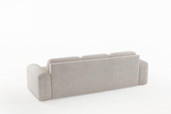 Side profile of BERNO sofa bed, contemporary design.