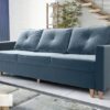 Bragi sofa bed in a contemporary living room, front view
