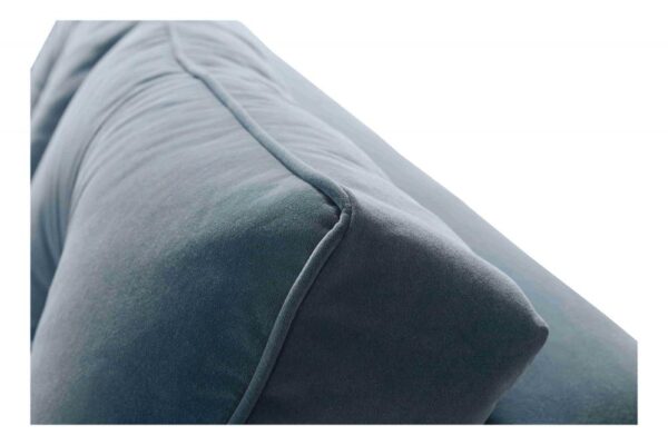 Bragi sofa bed with cushions, showcasing the comfortable seating area