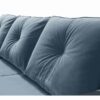 Bragi sofa bed from a slightly elevated angle, highlighting its compact design