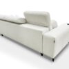 DAFNE sofa corner detail, highlighting stitching and modern style