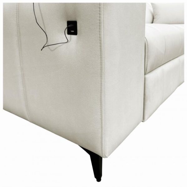 DAFNE sofa showcasing its robust base and stable structure