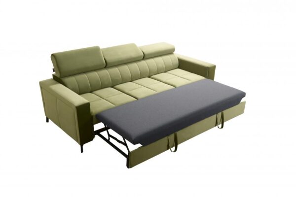 Frontal view of Sofa SIDE highlighting its sleek design