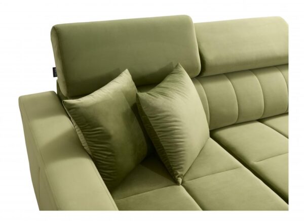 Sofa SIDE's back view, showcasing its clean lines