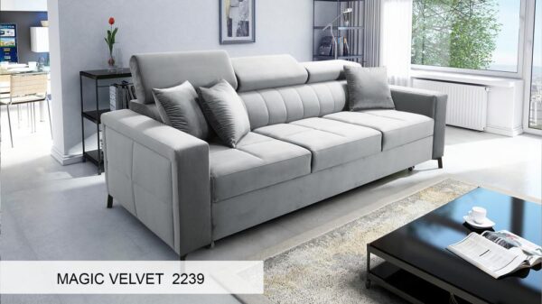 Teflon-coated fabric options for easy-clean Sofa SIDE