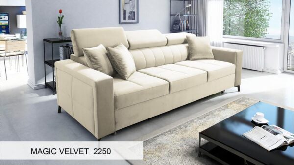 Close-up showing durability of Sofa SIDE's fabric