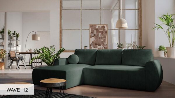 COLIN corner sofa seat height measurement, 42 cm