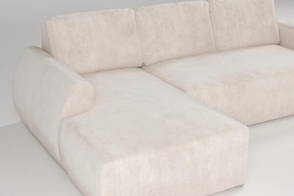 COLIN corner sofa bed mechanism in action, smooth transformation