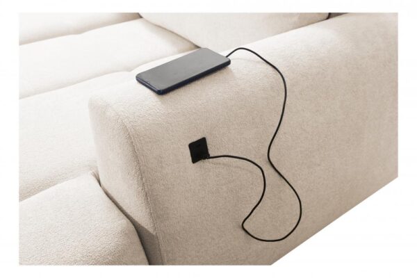 Overhead shot of Fresco sofa highlighting spacious design