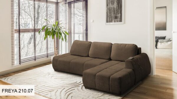 Fabric swatch for Fresco corner sofa, soft texture