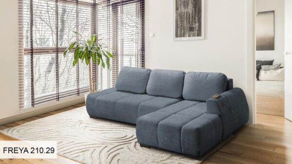 Internal mechanism of Fresco corner sofa for sleeping