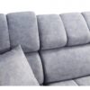 GRECO I MINI sofa with oak lancelot laminate shelf option