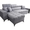 GRECO I MINI corner sofa showcasing integrated open bar and USB port
