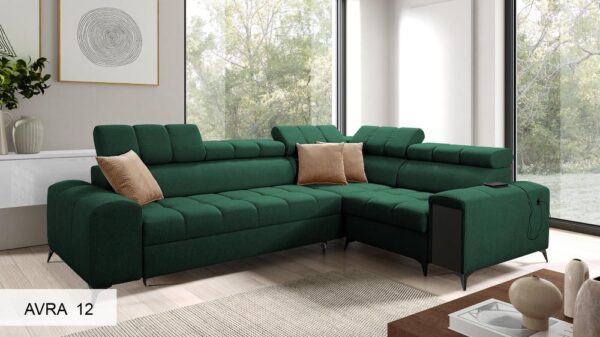 The GRECO II corner sofa demonstrating its adaptable configuration