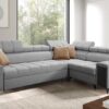 GRECO II corner sofa in a sophisticated color, complementing modern decor