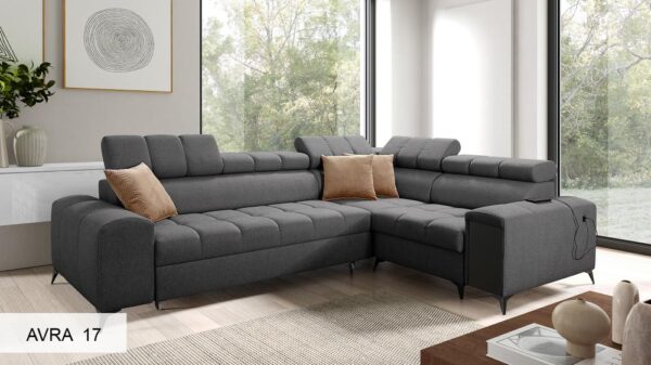 GRECO II sofa showcasing a different angle of its elegant design