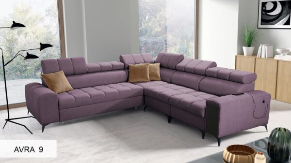 GRECO III corner sofa in a contemporary home interior