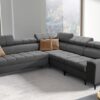 GRECO III corner sofa with a focus on its spacious design