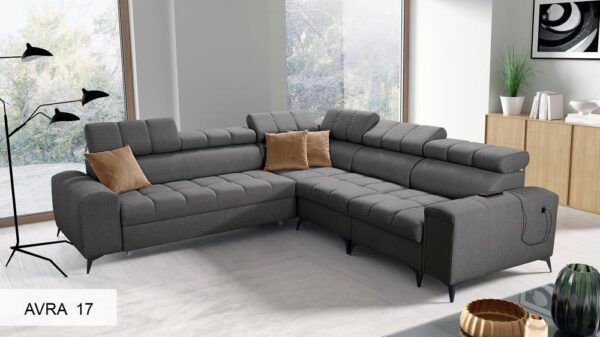 GRECO III corner sofa with a focus on its spacious design