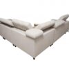 Close-up of GRECO III sofa with open storage, practical design