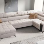 GRECO IV MINI modern corner sofa in elegant living room