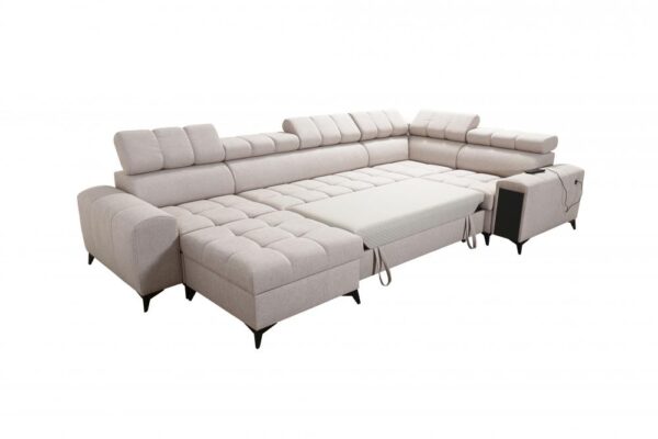 GRECO IV MINI corner sofa from an elevated perspective