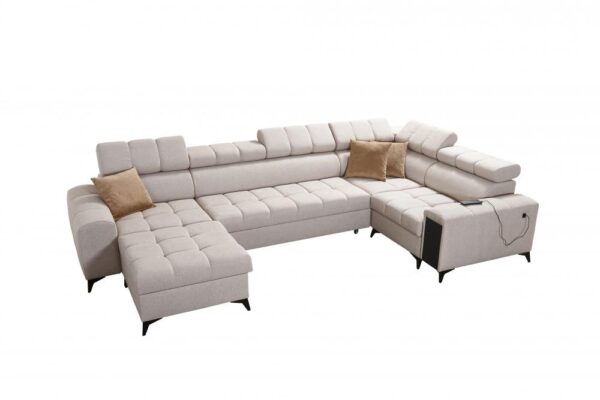 GRECO IV MINI left-hand corner sofa with chaise lounge