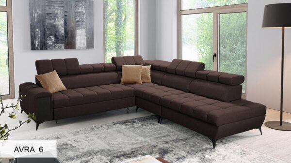 Detailed view of GRECO IX sofa's USB charging port and integrated shelf