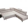 GRECO IX sectional with openable bar and convenient USB charging port