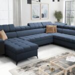 Schematic showing GRECO VI sofa dimensions and layout