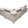 Greco VII sofa highlighting the functional sleeping area and soft fabric.