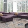 GRECO VIII Corner Sofa | Side profile displaying the depth and armrest design