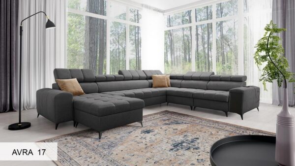 GRECO VIII Corner Sofa | Measurement guide for height and seat depth