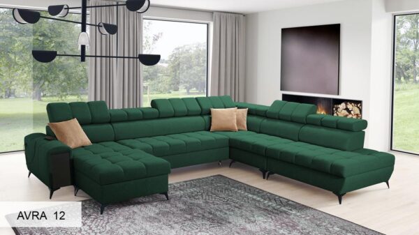 GRECO X corner sofa frame construction details