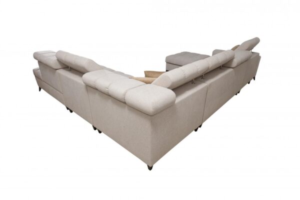 GRECO X corner sofa's sleek design and customizable features
