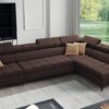 GRECO XI sofa showcasing the different available material finishes