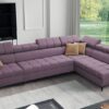 GRECO XI sofa with detail on the wooden feet choice