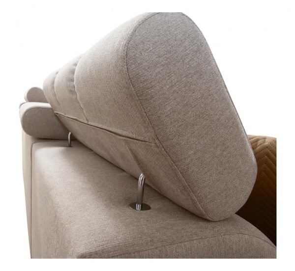 Different perspective of the spacious GRECO XI corner sofa