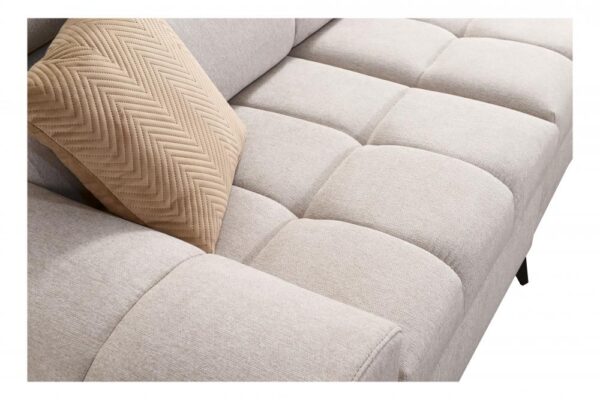 GRECO XI corner sofa showing the adjustable headrests in detail